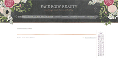 Desktop Screenshot of facebodybeauty.com